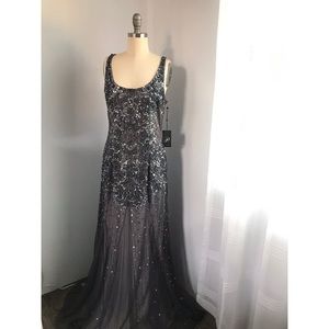 Adriana Papell Sequin Dress
